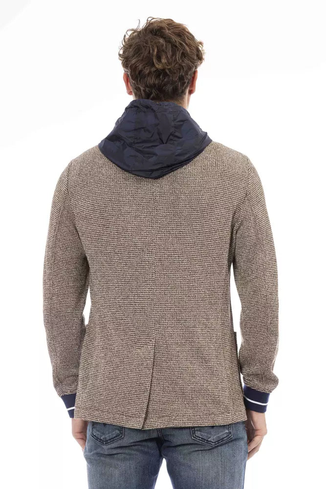 Distretto12 Chic waterproof hooded fabric jacket