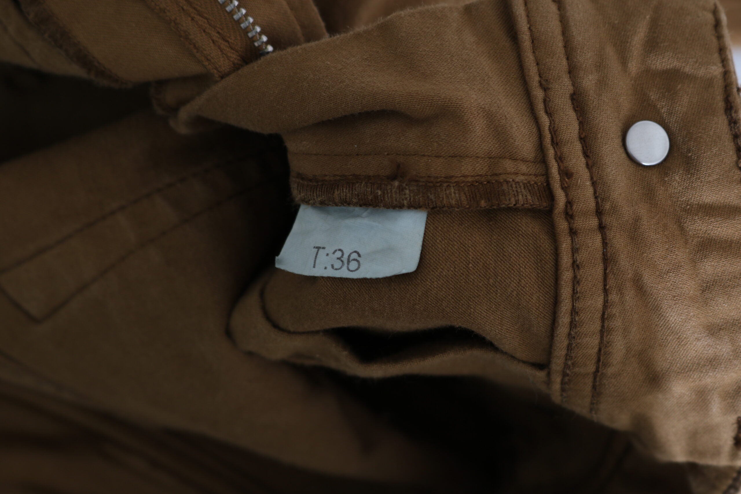 PLEIN SUD Brown mid-rise slim-fit cotton denim jeans