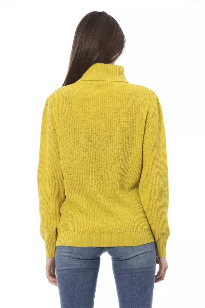 Baldinini Trend Women's Yellow Wool Sweater