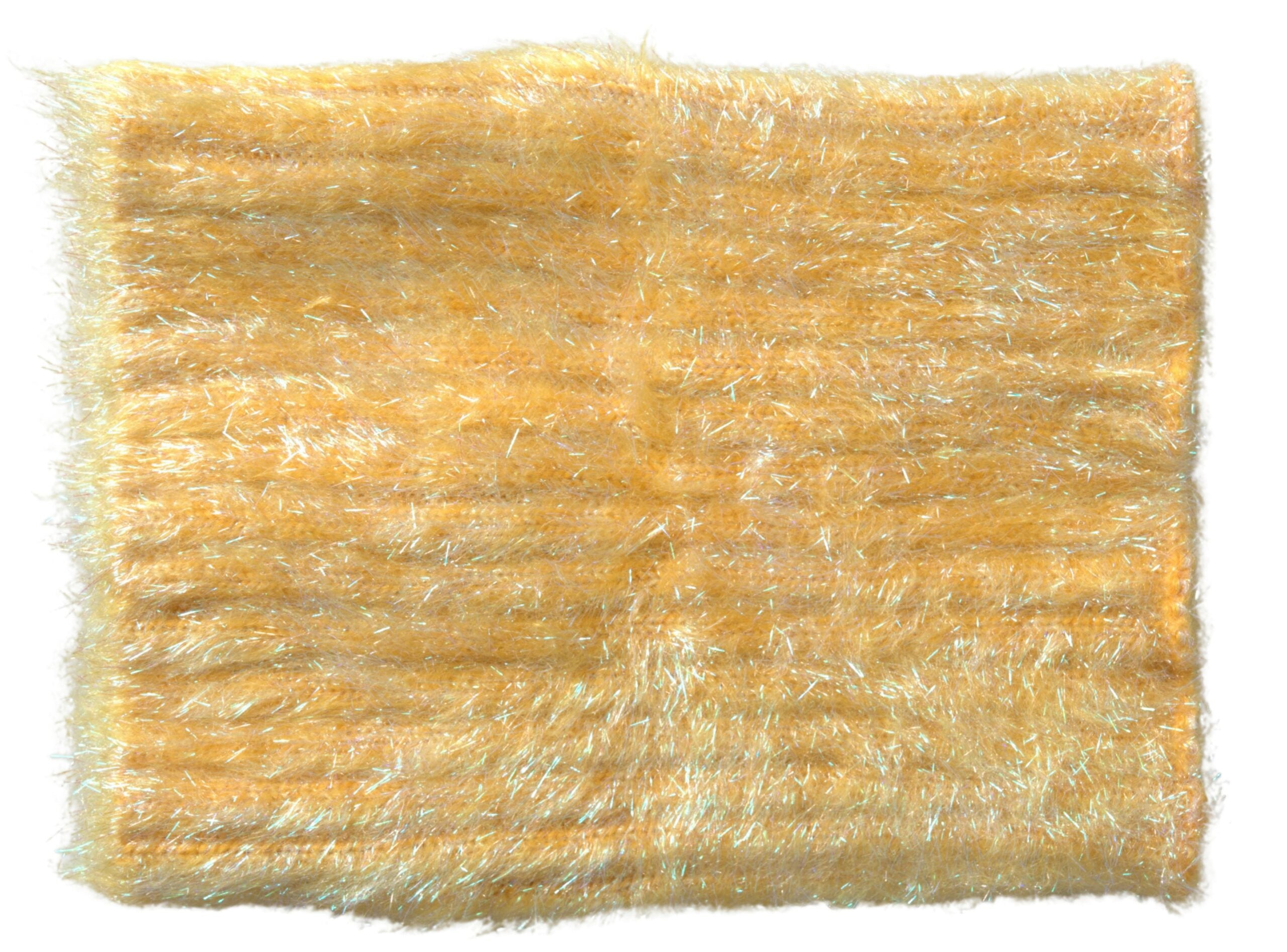 Dolce & Gabbana Yellow Polyester Mohair Fiber Scarf
