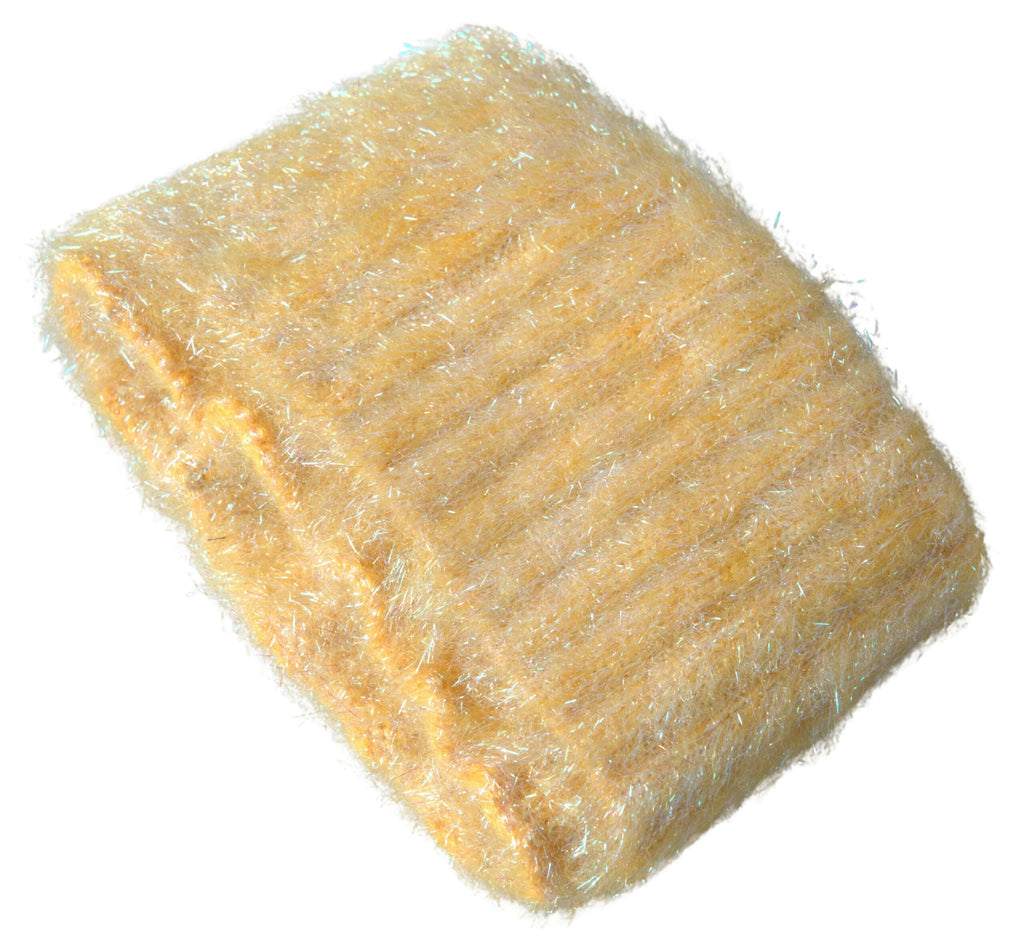 Dolce & Gabbana Yellow Polyester Mohair Fiber Scarf