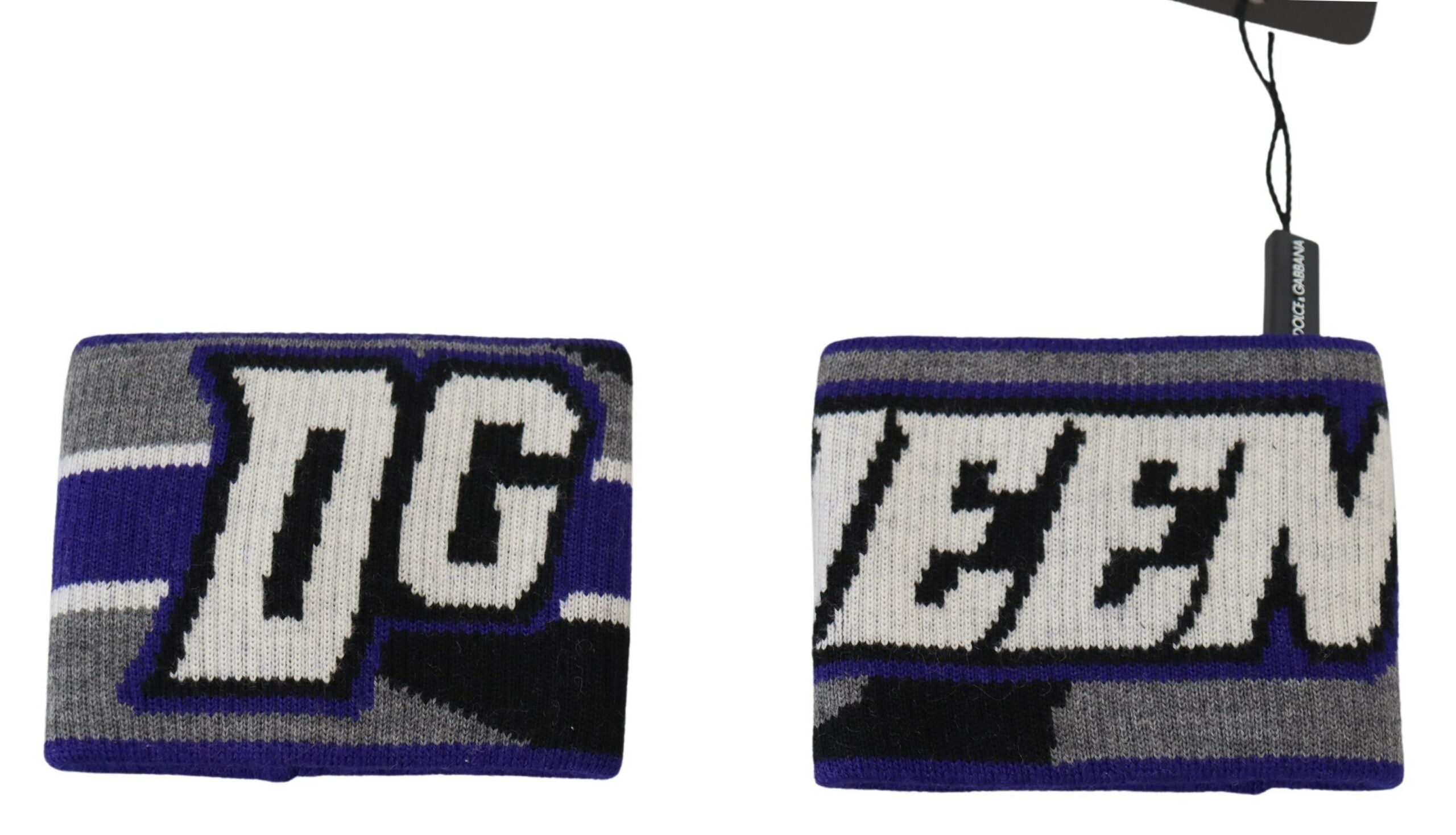 Dolce & Gabbana Lila Logo Zweiteiliges Set Armband