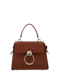 Chloé Elegant Sepia Brown Calfskin Shoulder Bag