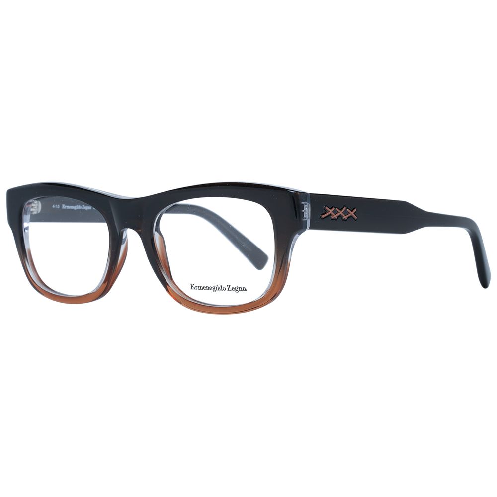 Ermenegildo Zegna Braune Kunststoffbrille (Fassung)