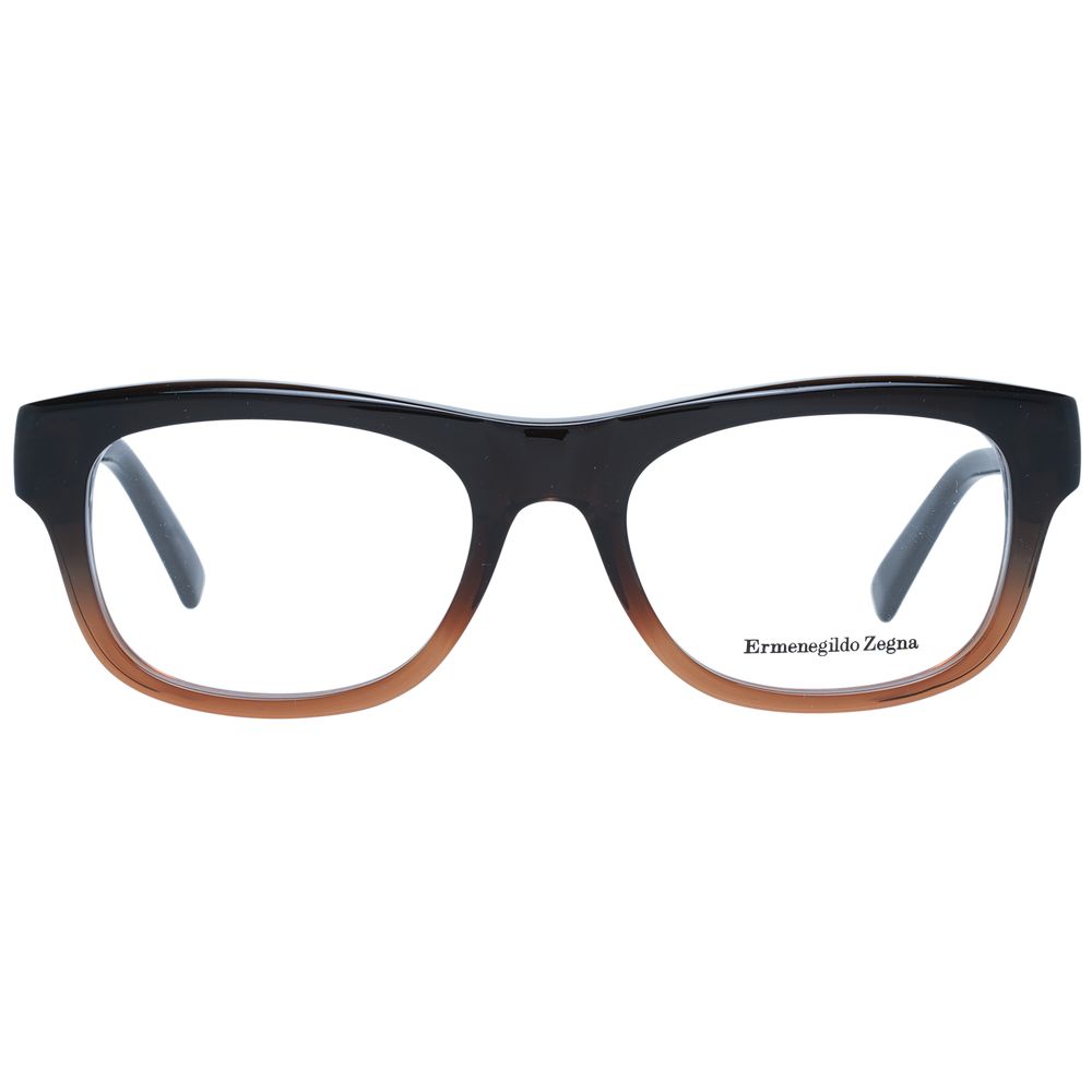 Ermenegildo Zegna Braune Kunststoffbrille (Fassung)