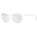 Gant Weiße Sonnenbrille aus Kunststoff