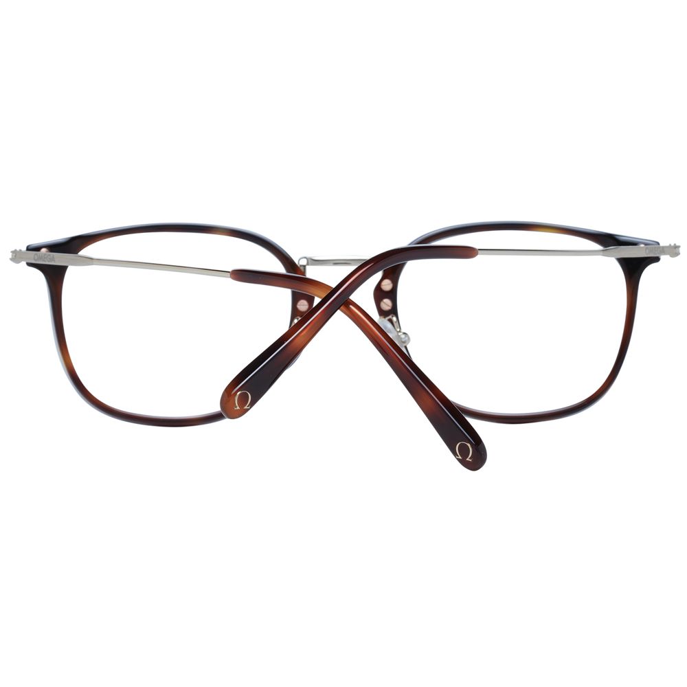 Omega Brille mit schwarzen Metall- und Kunststoffrahmen