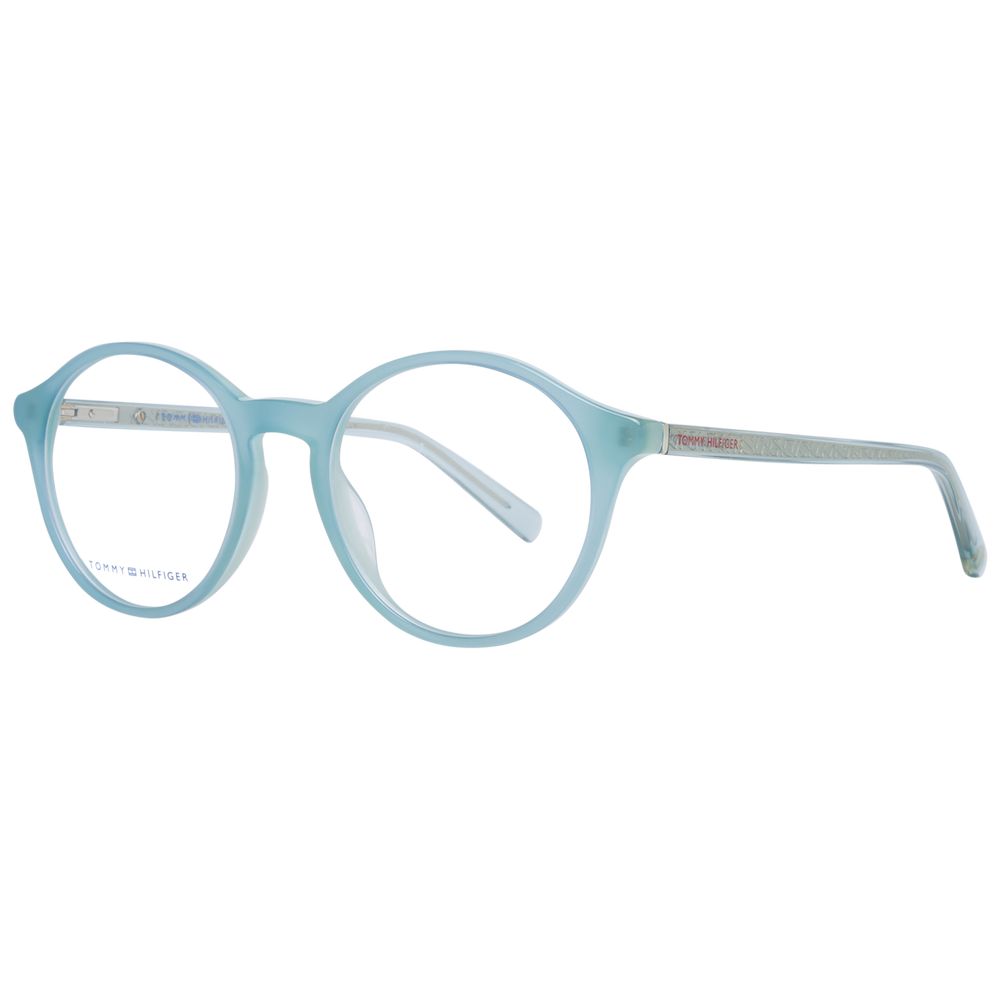 Tommy Hilfiger Blue Plastic Eyeglass Frames