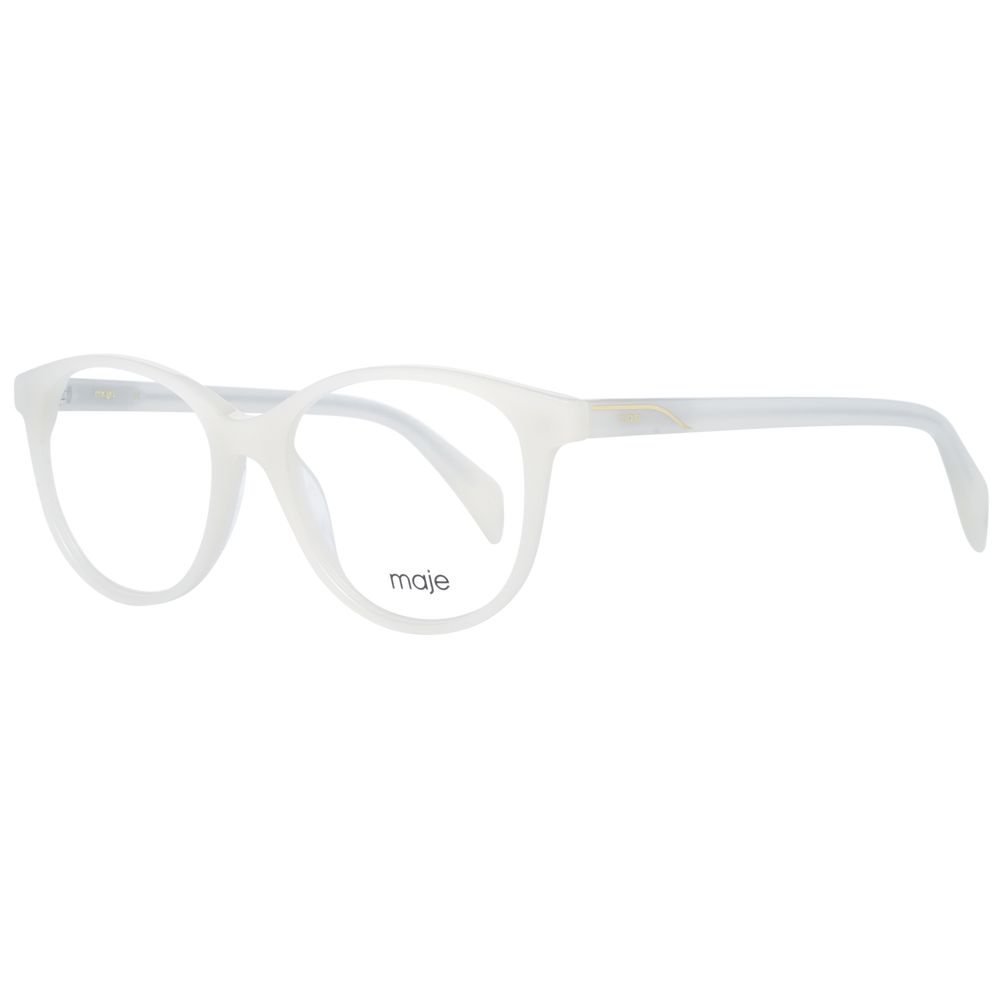 Maje Cream Plastic Glasses (Frame)