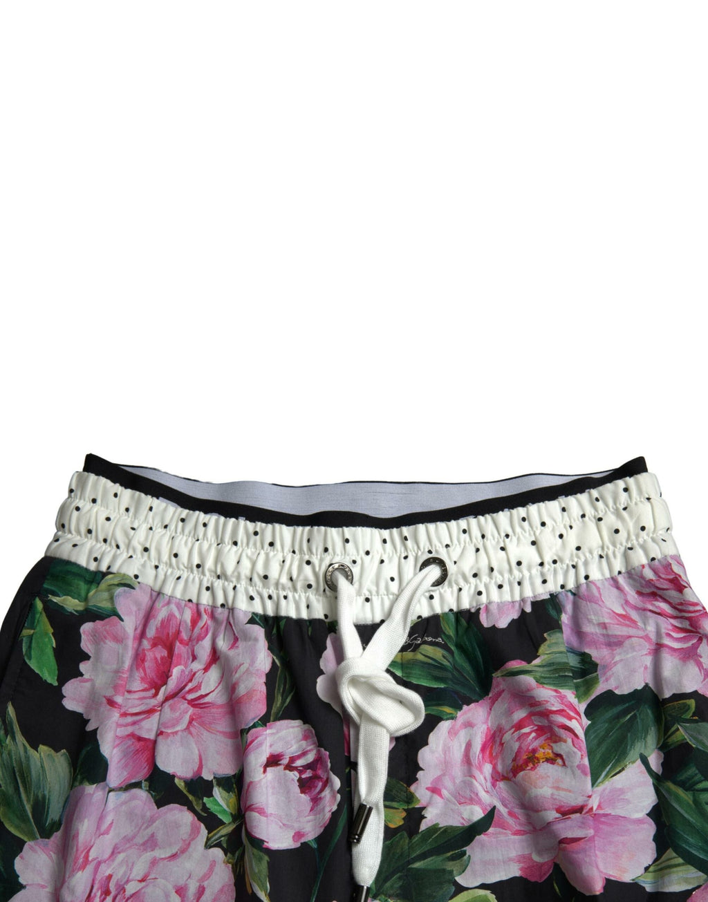 Dolce & Gabbana Multicolor Peony Jogger Cotton Men's Trousers