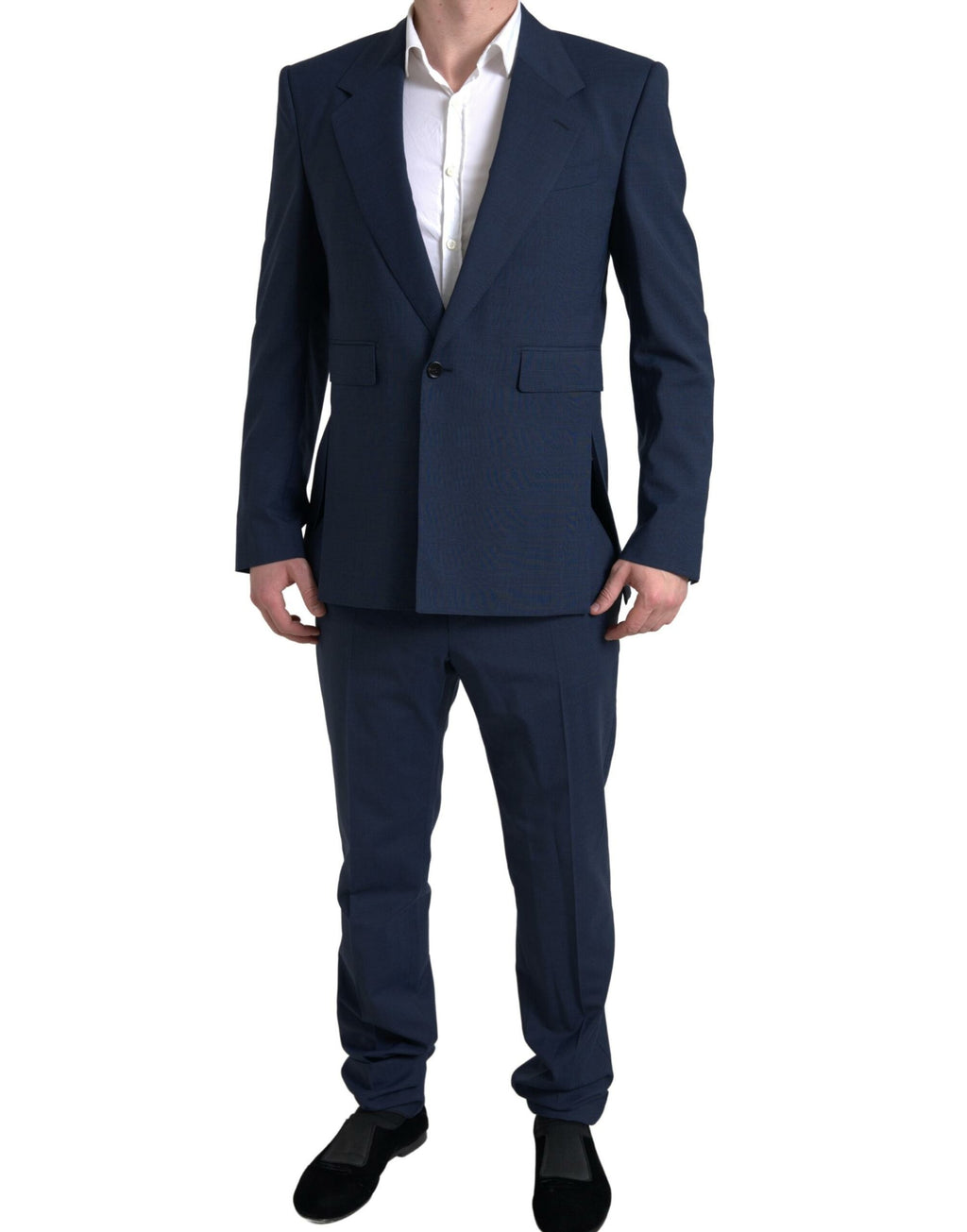 Dolce & Gabbana Blue 2-Piece Single-Breasted SICILIA Suit