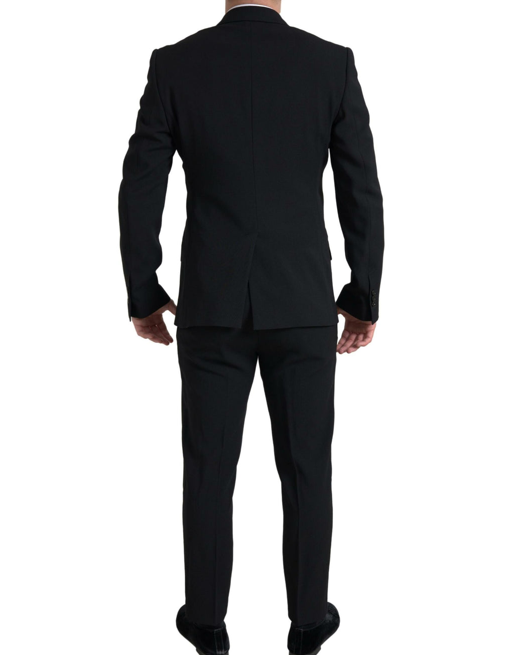 Dolce & Gabbana Black 2-piece Double-Breasted SICILIA Suit