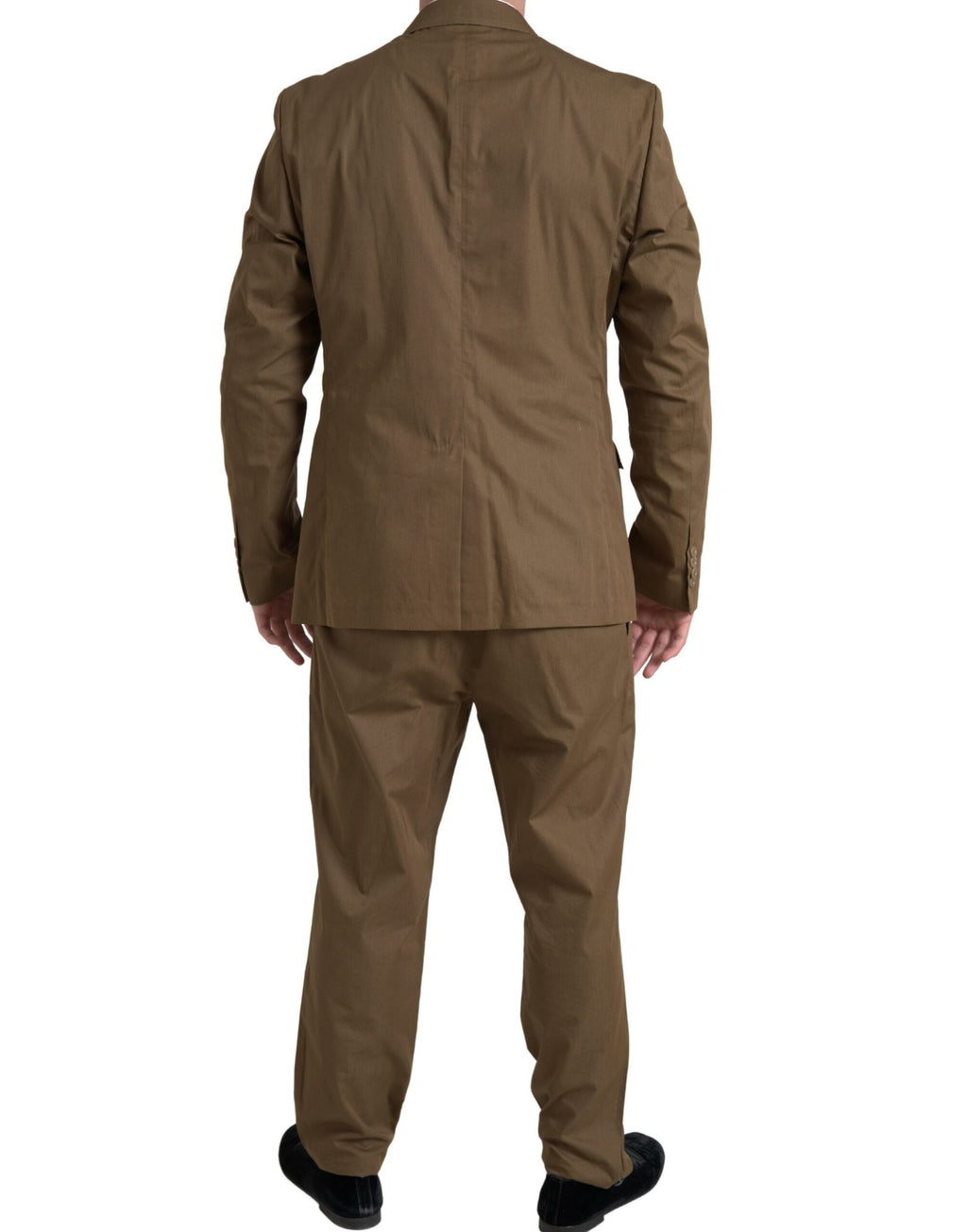 Dolce & Gabbana Brown 2-Piece Single-Breasted TAORMINA Suit