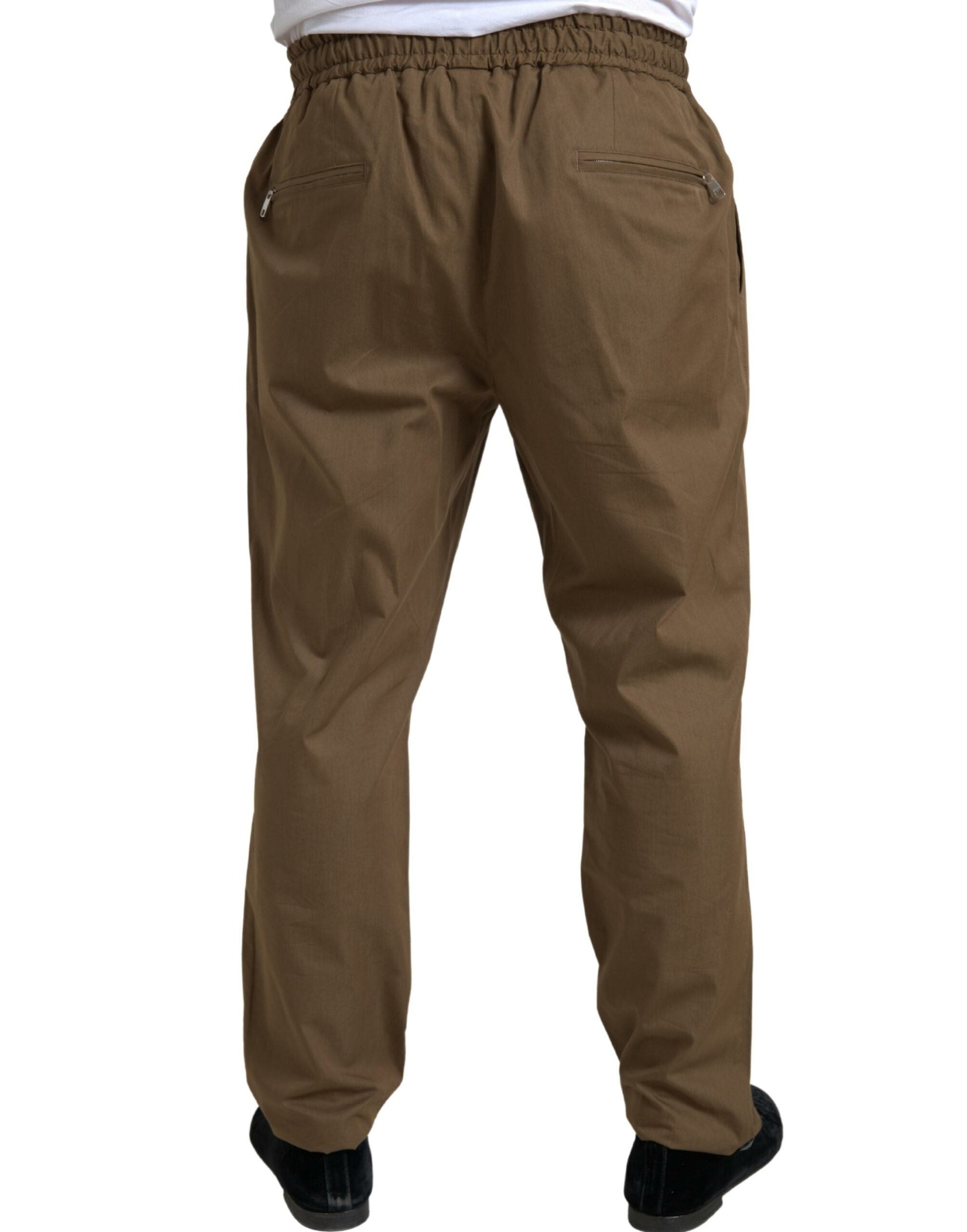 Dolce & Gabbana Brown 2-Piece Single-Breasted TAORMINA Suit