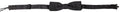 Dolce & Gabbana Black Polka Dot Silk Adjustable Men's Bow Tie