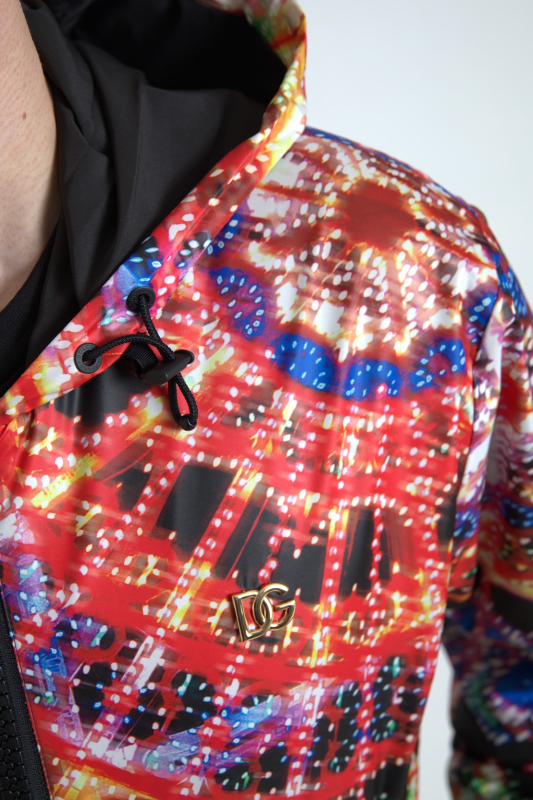 Dolce & Gabbana Multicolor Sweatshirt mit Kapuze Pullover