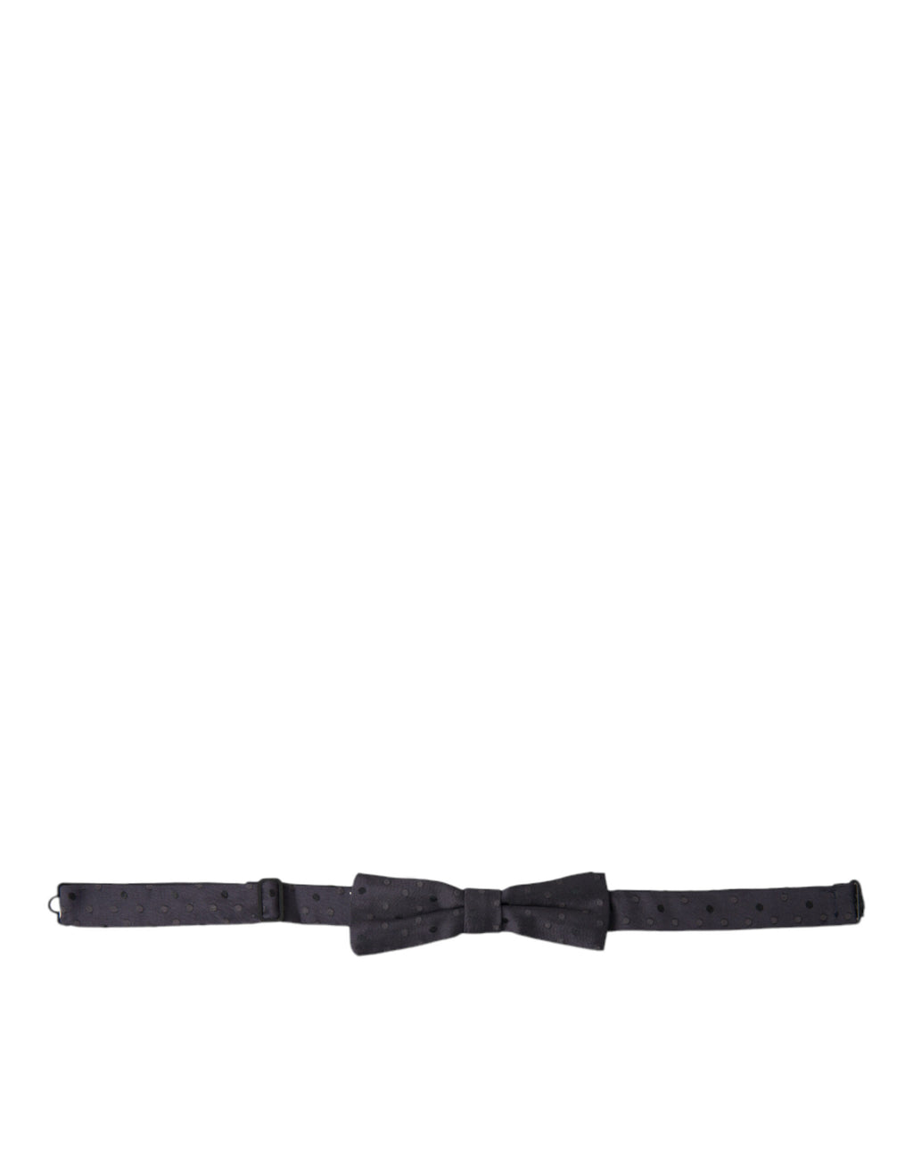 Dolce & Gabbana Blue Polka Dot Silk Pre-Tied Bow Tie For Men