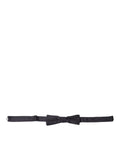 Dolce & Gabbana Blue Polka Dot Silk Pre-Tied Bow Tie For Men