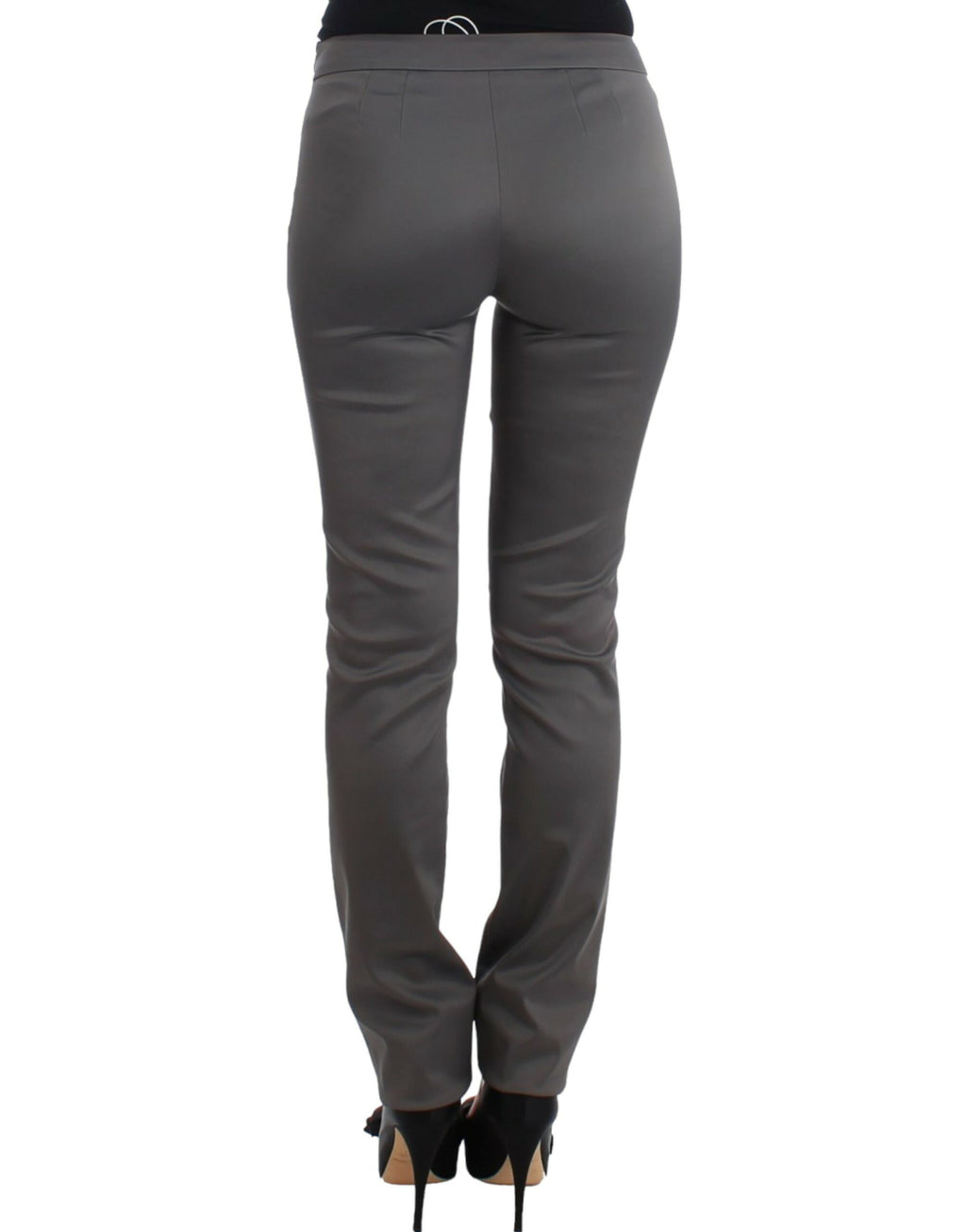 John Galliano Graue Slim Fit Hose
