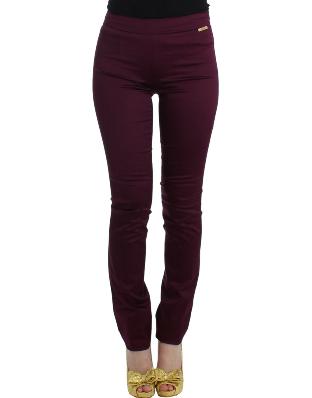 John Galliano Purple Slim Fit Trousers