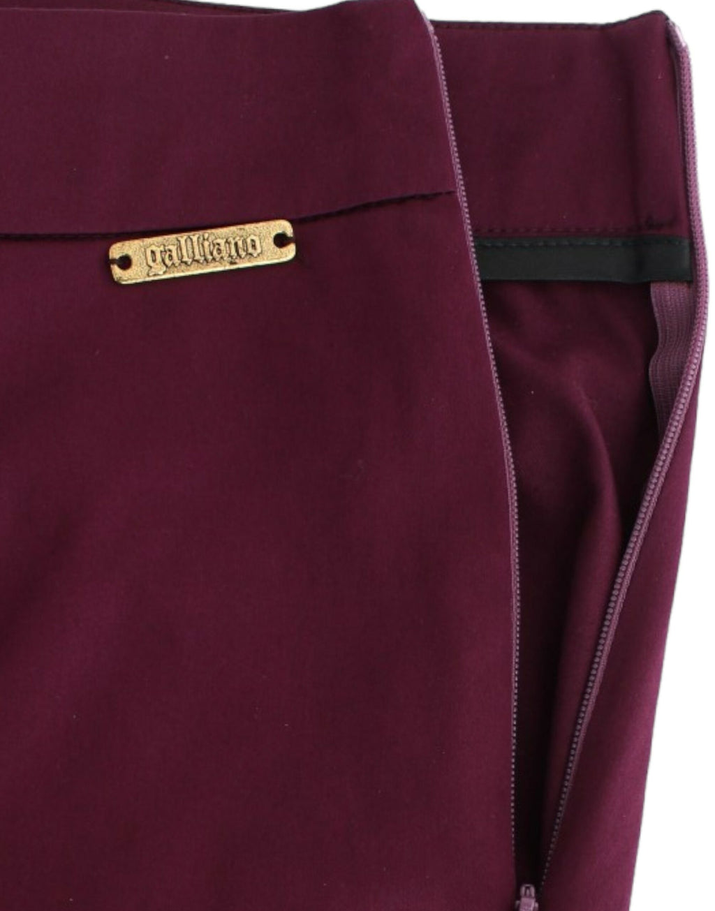 John Galliano Purple Slim Fit Trousers