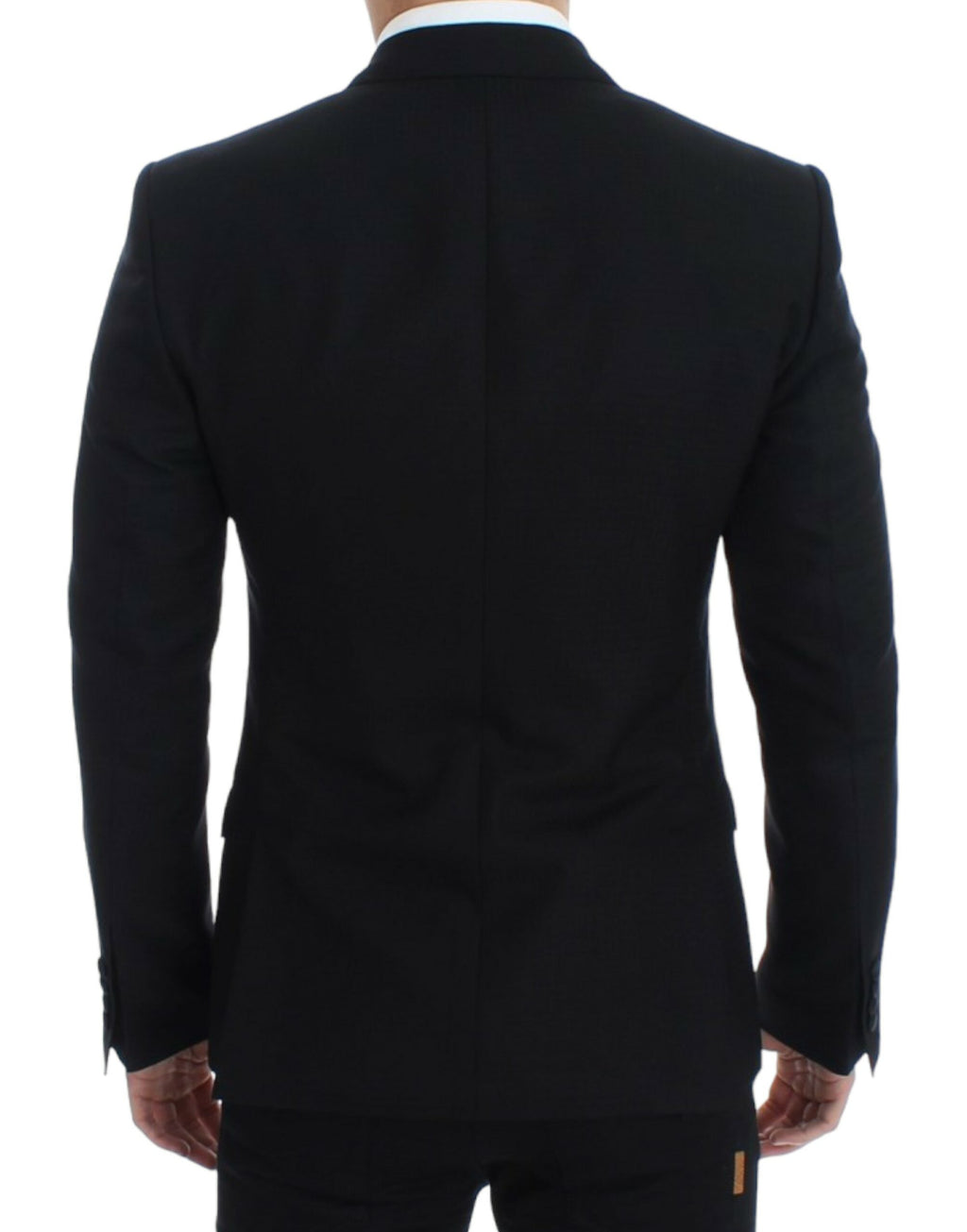 Dolce & Gabbana SICILIA Black Wool-Silk Blazer