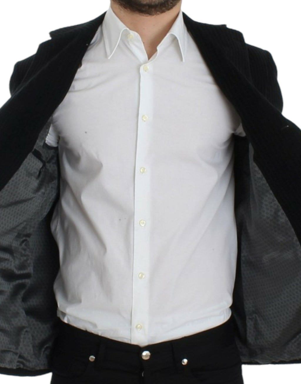 Dolce & Gabbana Schwarzer Manchester MARTINI Blazer