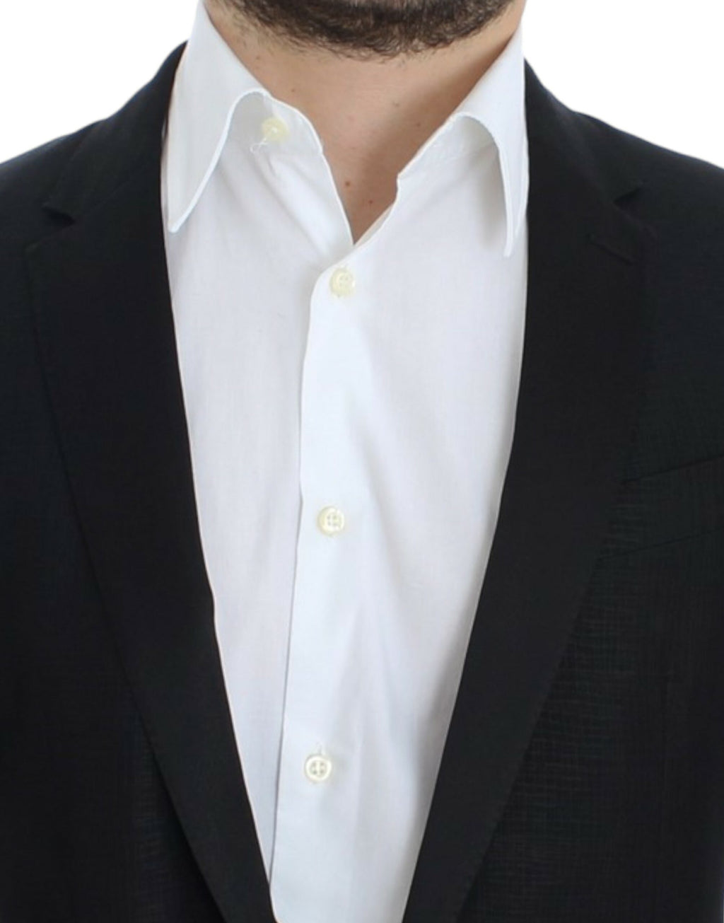 Dolce & Gabbana Schmaler schwarzer Wollblazer von MARTINI