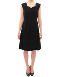 Dolce & Gabbana Black Floral Lace Runway Dress from Sicily