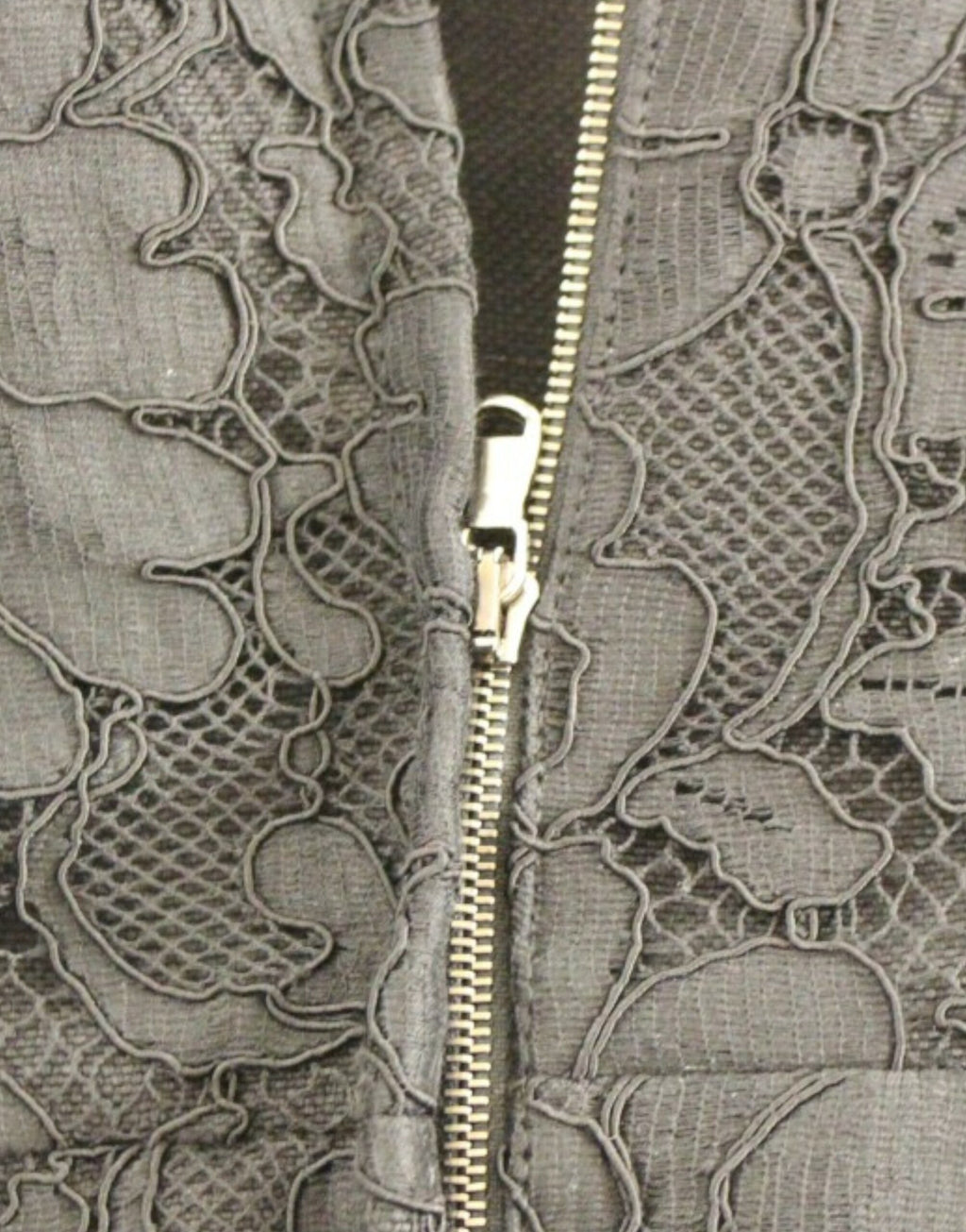 Dolce & Gabbana Black Floral Lace Runway Dress from Sicily