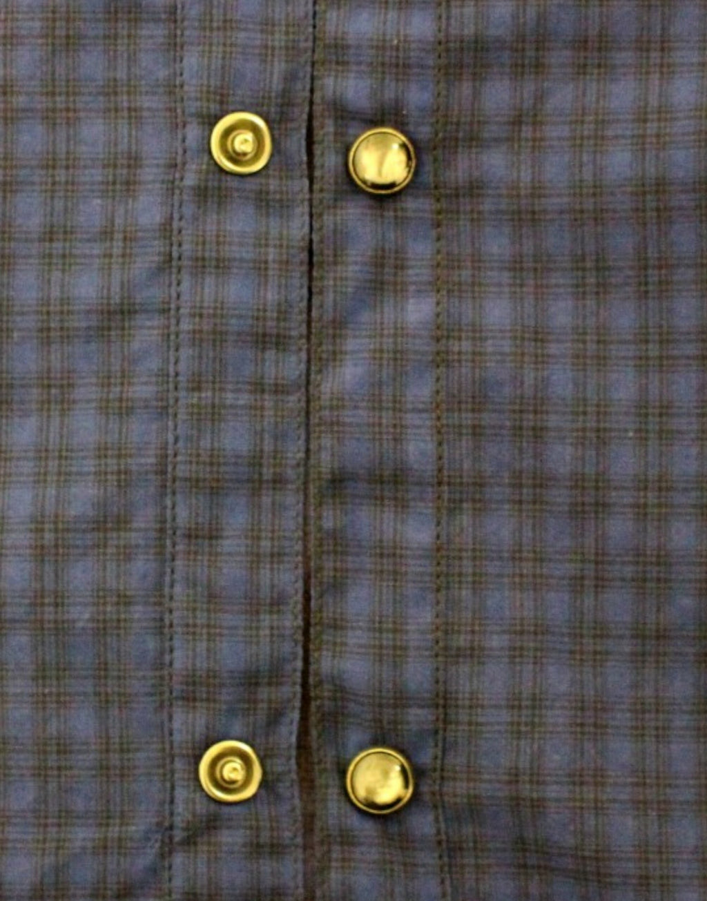 Costume National Blue Check Cotton Shirt