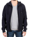 Costume National Blue Cotton Hoodie