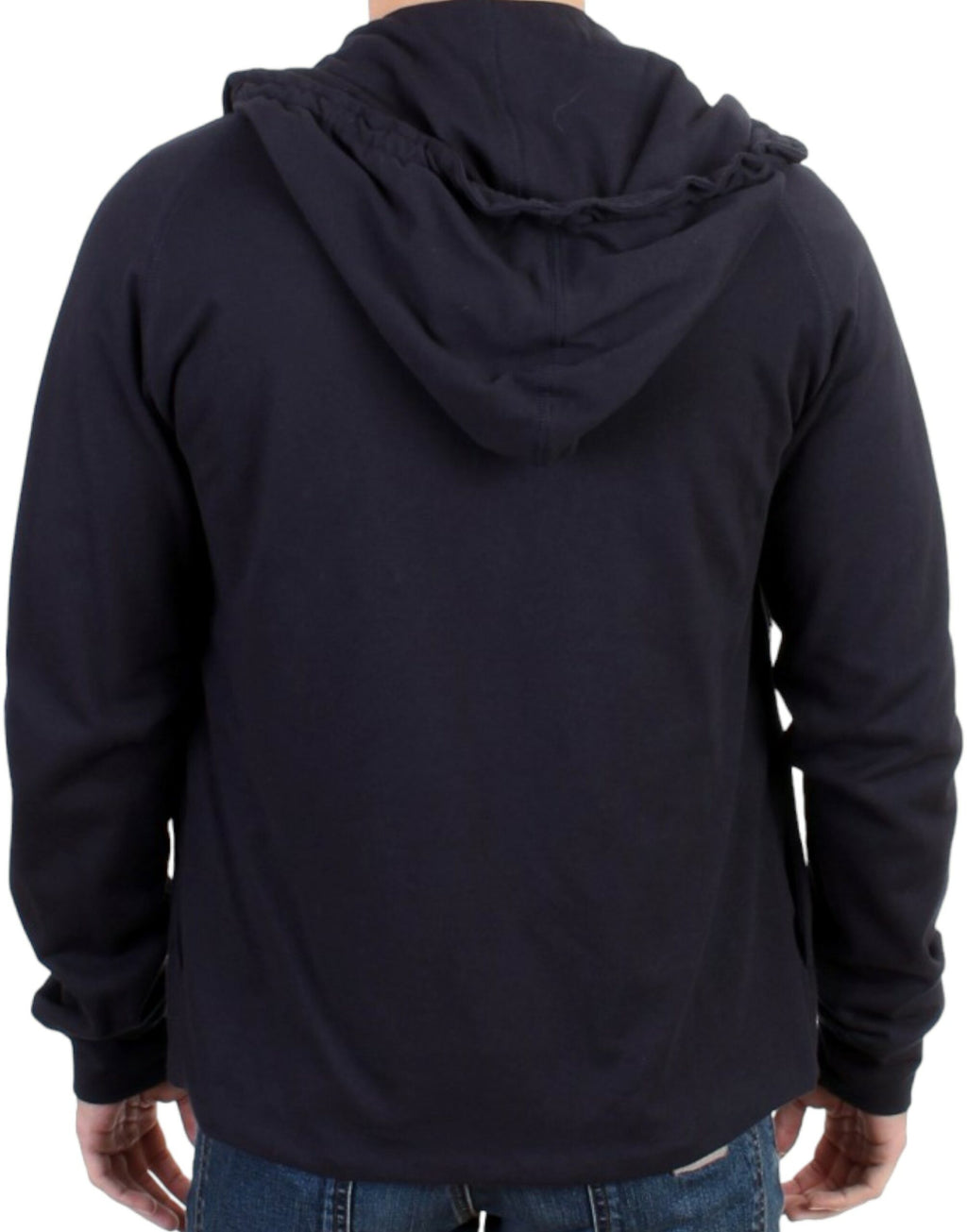 Costume National Blue Cotton Hoodie