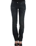 Costume National Blaue Jeans mit dünnem Bein
