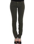 Costume National Green Slim-Leg Jeans