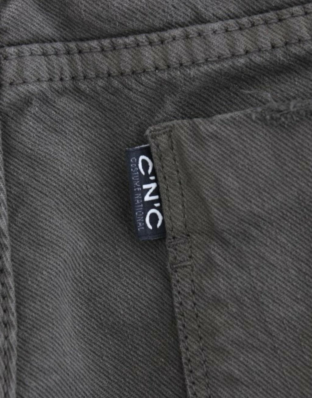 Costume National Green Slim-Leg Jeans