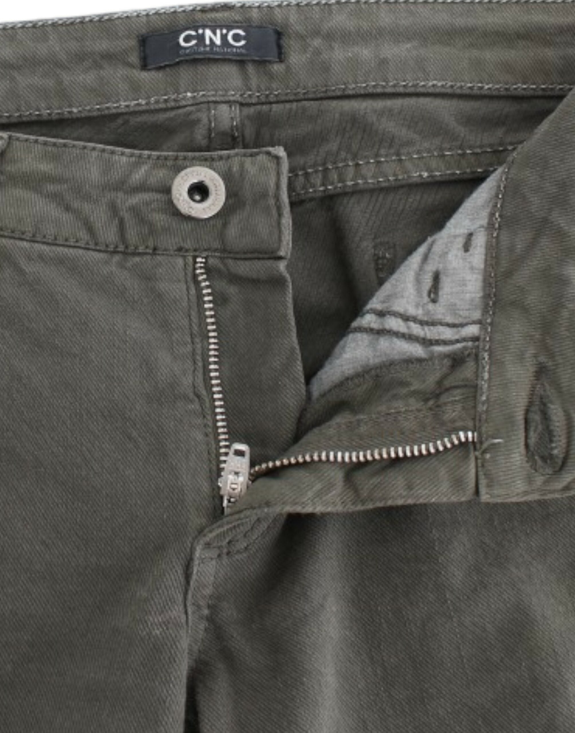 Costume National Green Slim-Leg Jeans
