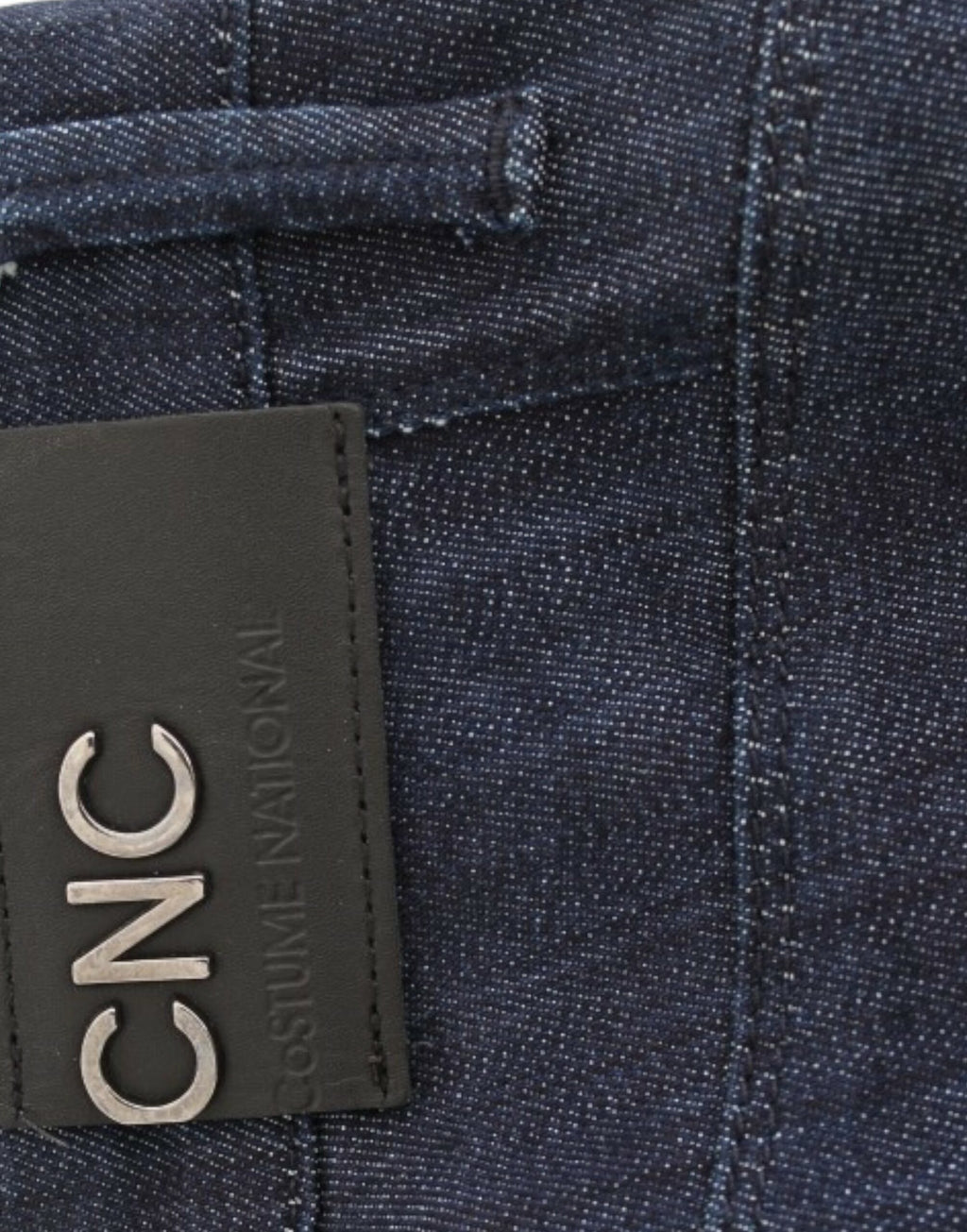 Costume National Blaue Skinny Leg Jeans