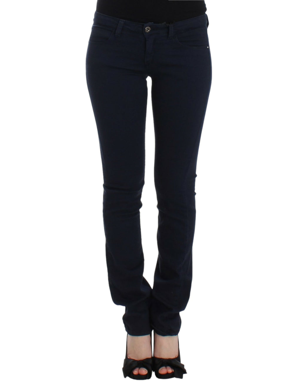 Costume National Blaue Jeans mit geradem Bein