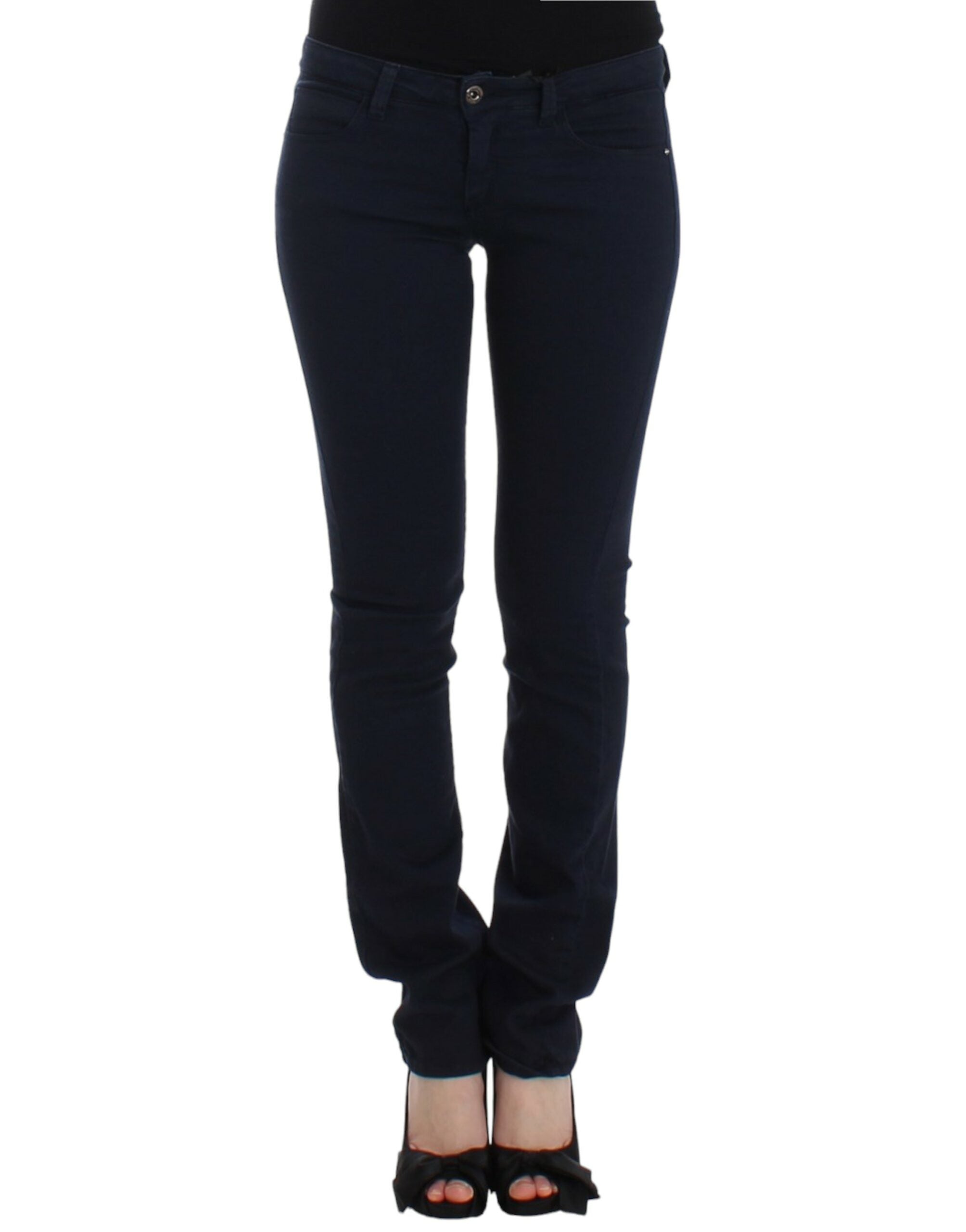 Costume National Blaue Jeans mit geradem Bein