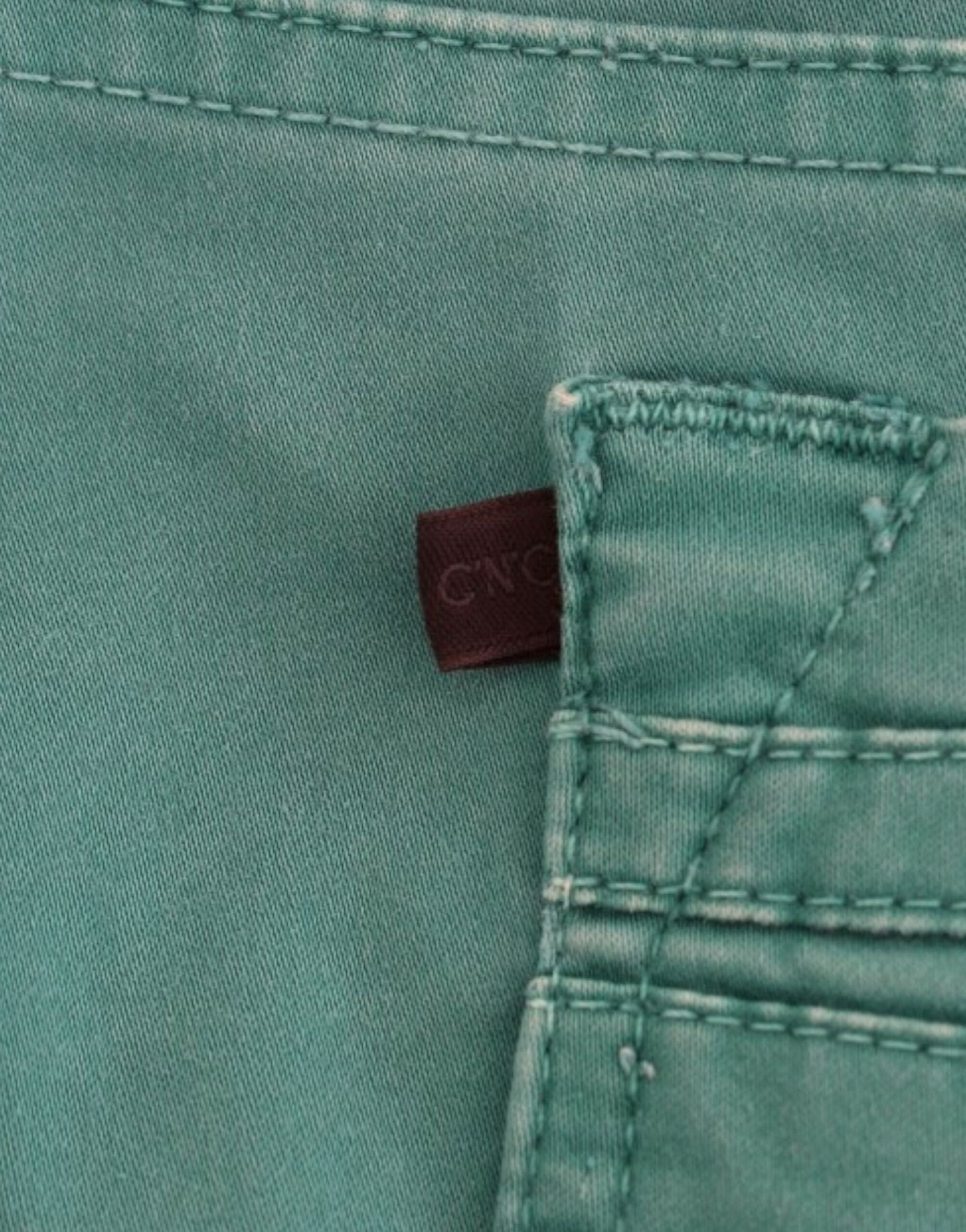 Costume National Green Straight Leg Jeans