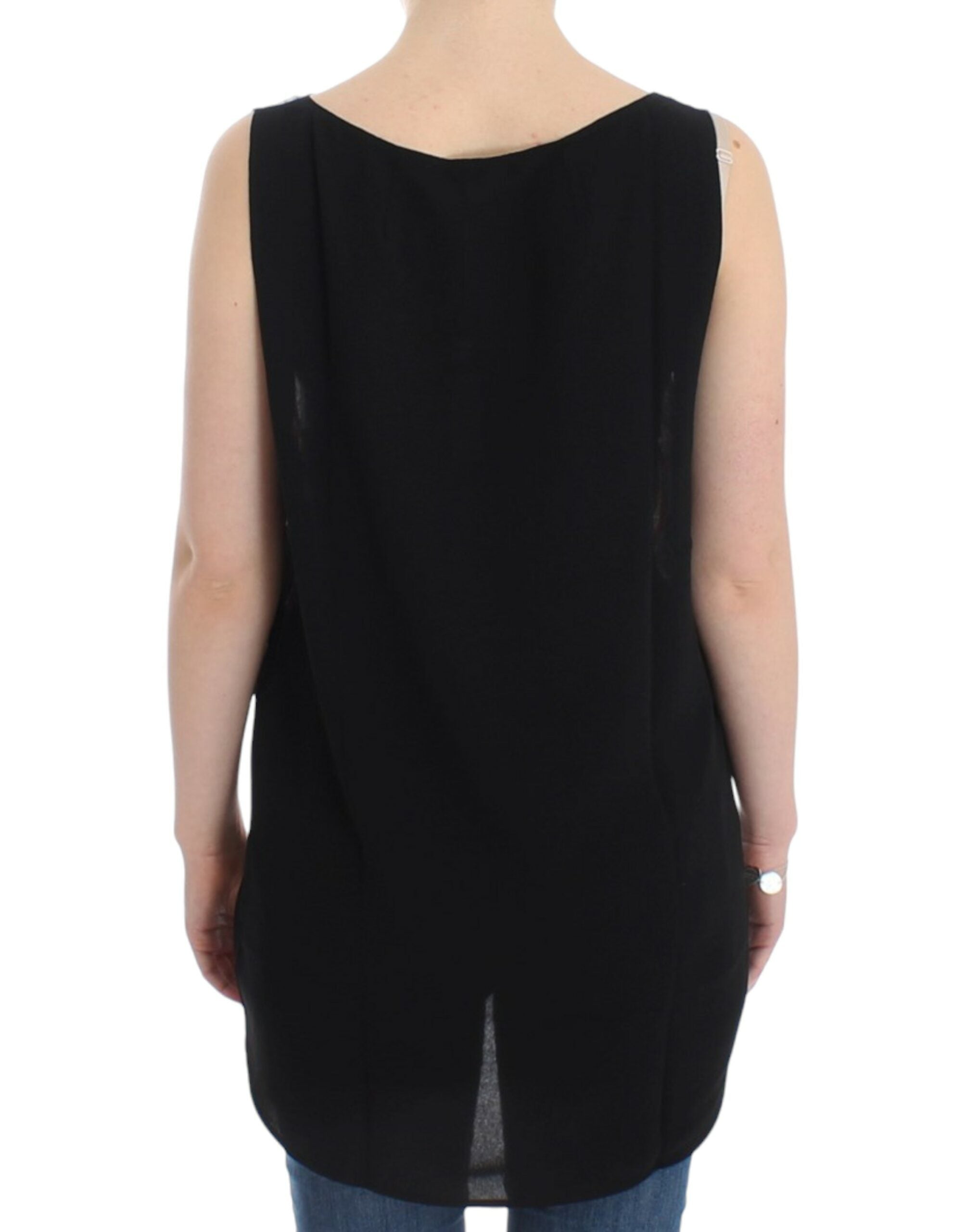 Costume National Multicolor Sleeveless Top