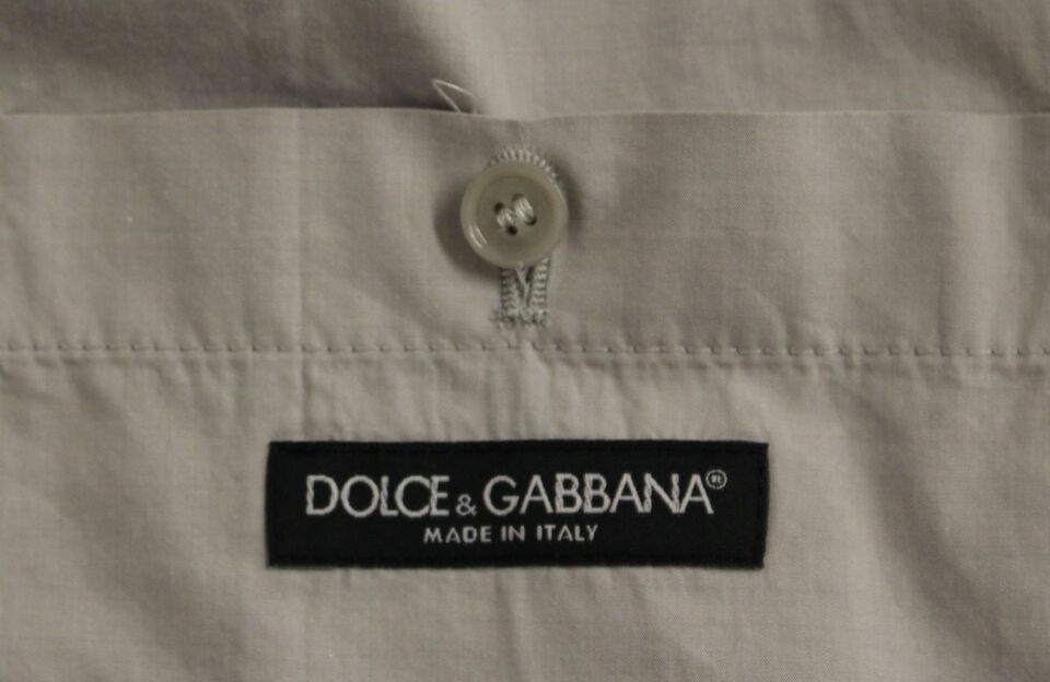 Dolce & Gabbana Beige Silk Blend Dress Formal Waistcoat Gilet