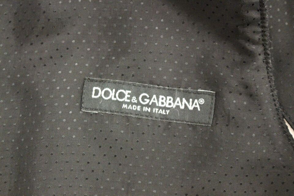 Dolce & Gabbana Grey Wool Blend Vest Gilet Waistcoat