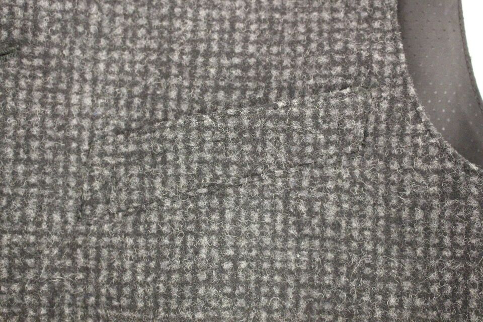 Dolce & Gabbana Grey Wool Blend Vest Gilet Waistcoat