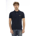 Baldinini Trend Cotton Polo Shirt in Blue