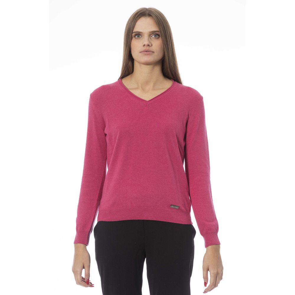 Baldinini Trend Fuchsia Cashmere Sweater for Women