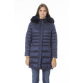 Baldinini Trend Light Blue Polyester Jackets & Coats