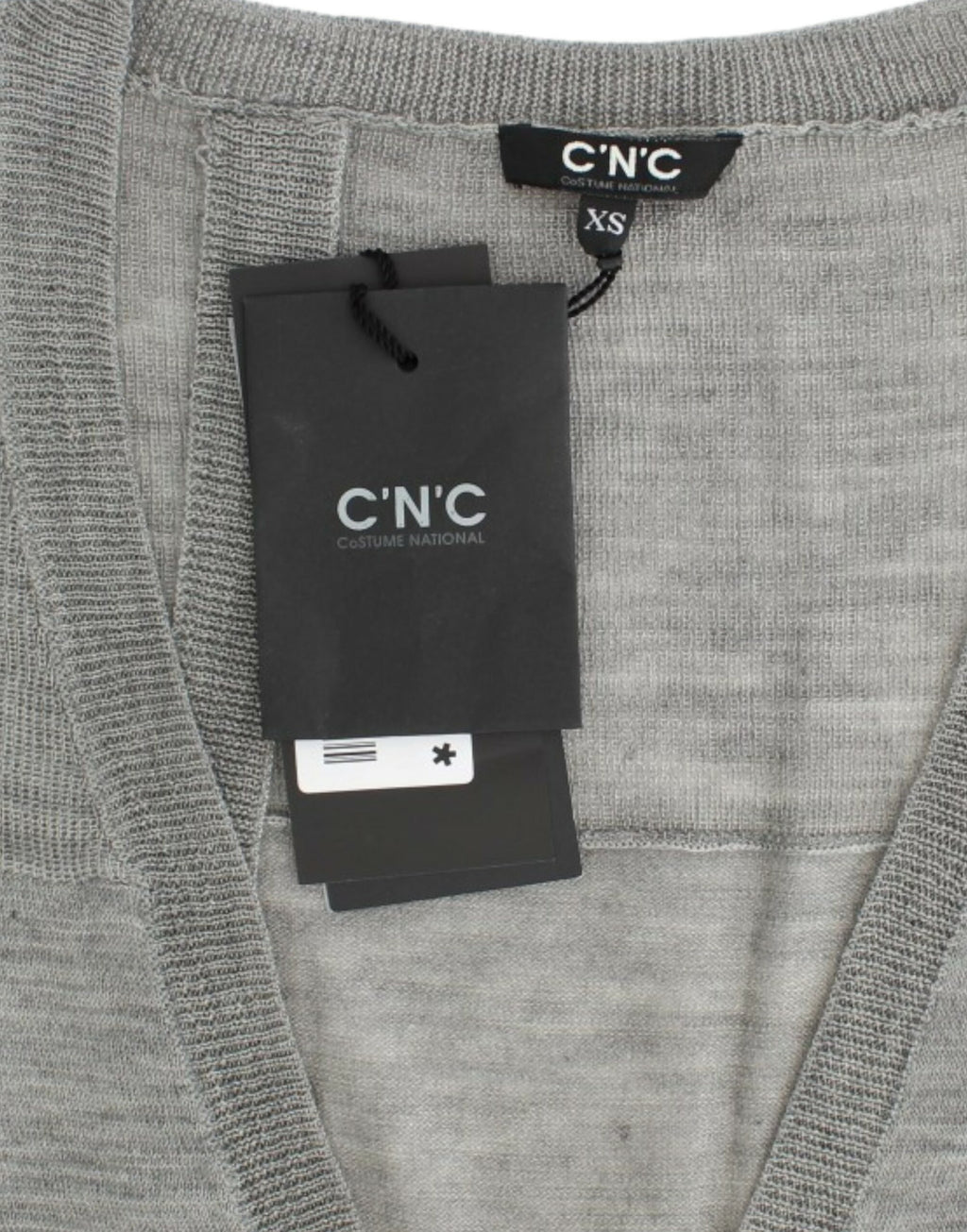Costume National Grey Lightweight Cardigan