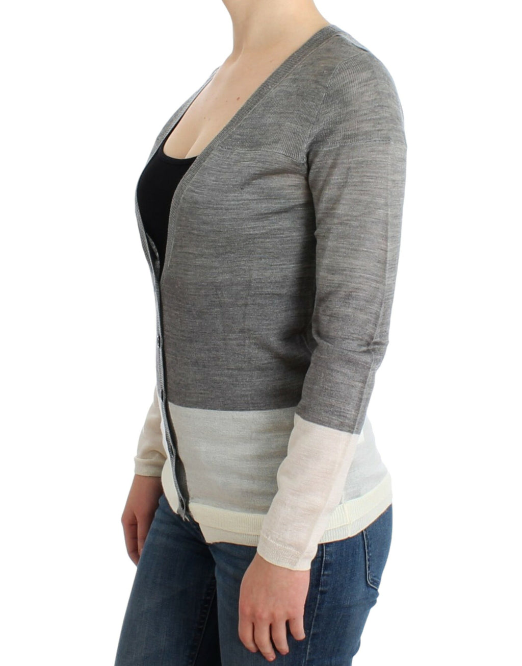 Costume National Grey Lightweight Cardigan